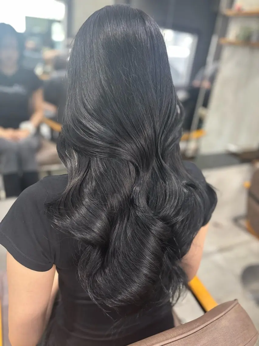 ロング カット ヘアカラー トリートメント maya🇰🇷韓国 レイヤー/顔まわりのヘアスタイル