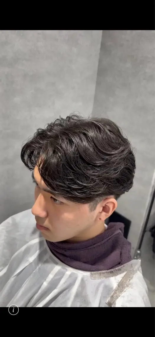 ミディアム カット パーマ 壱昊 ⚡️パーマの玄人⚡️のヘアスタイル