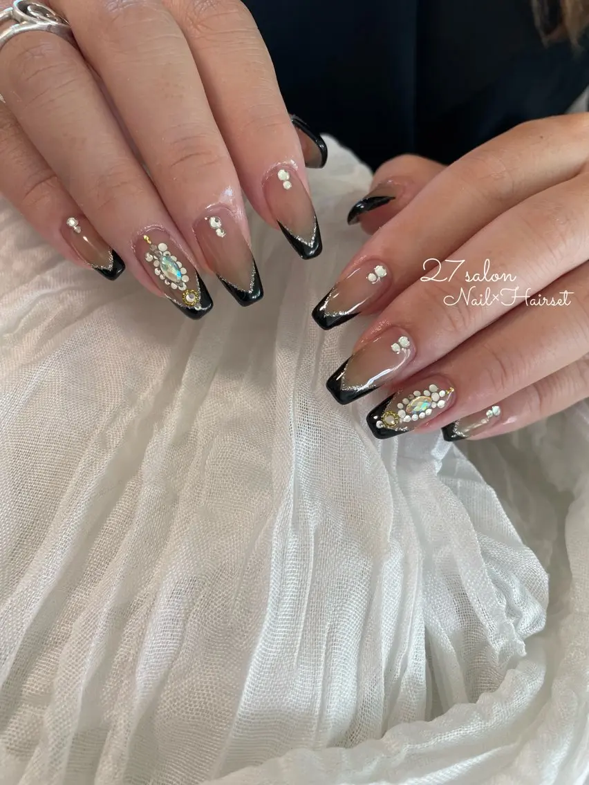 ネイル フレンチネイル 27salon yuinaのネイルデザイン