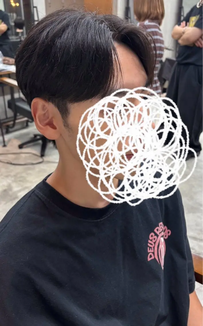 メンズカットの写真
