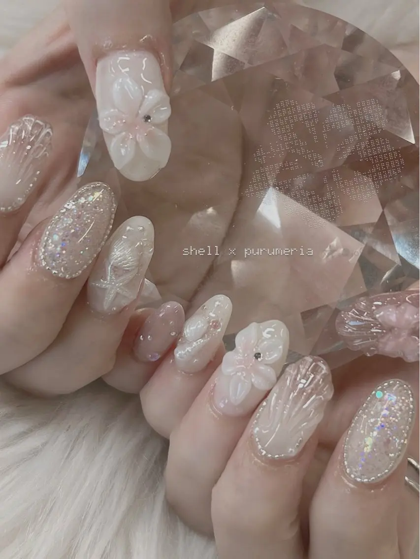 ネイル ハンドネイル ハンドケア Basic本厚木店 Mahiroᙏ̤̫͚のネイルデザイン