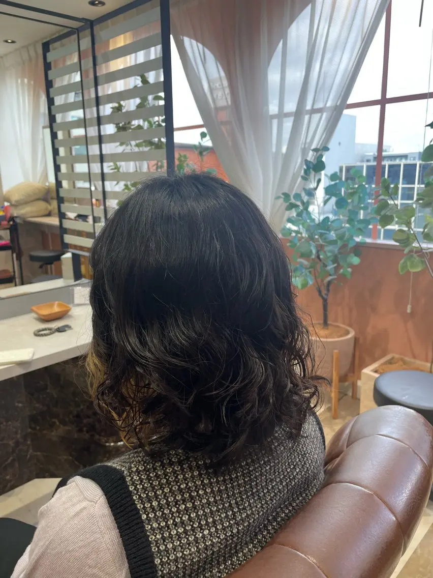 ミディアム 🧸顔周りカット /透明感🎀のヘアスタイル