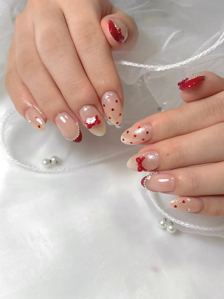 ネイル フレンチネイル ハンドネイル Salon_ a.nailのネイルデザイン