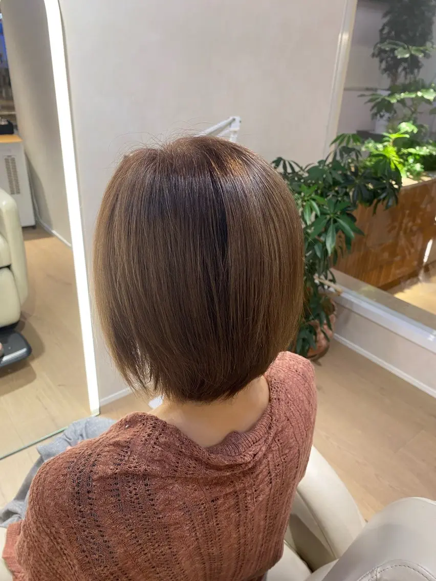 ショート 髪質改善 髪質改善ストレート ✂️前田龍之介のヘアスタイル
