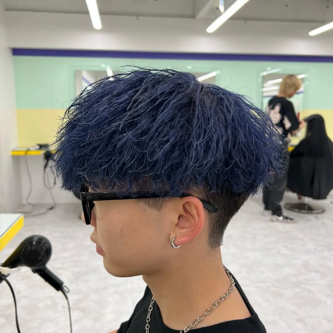 ショート カラー パーマ ヘアアレンジ メンズ キッズ ネイル マツエク・マツパ アイブロウ メンズパーマ 波巻きパーマ 🔷横浜1のパーマ 職人🔷将太郎のヘアスタイル