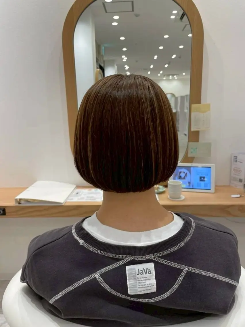 ショート adorable 山田菜々美のヘアスタイル