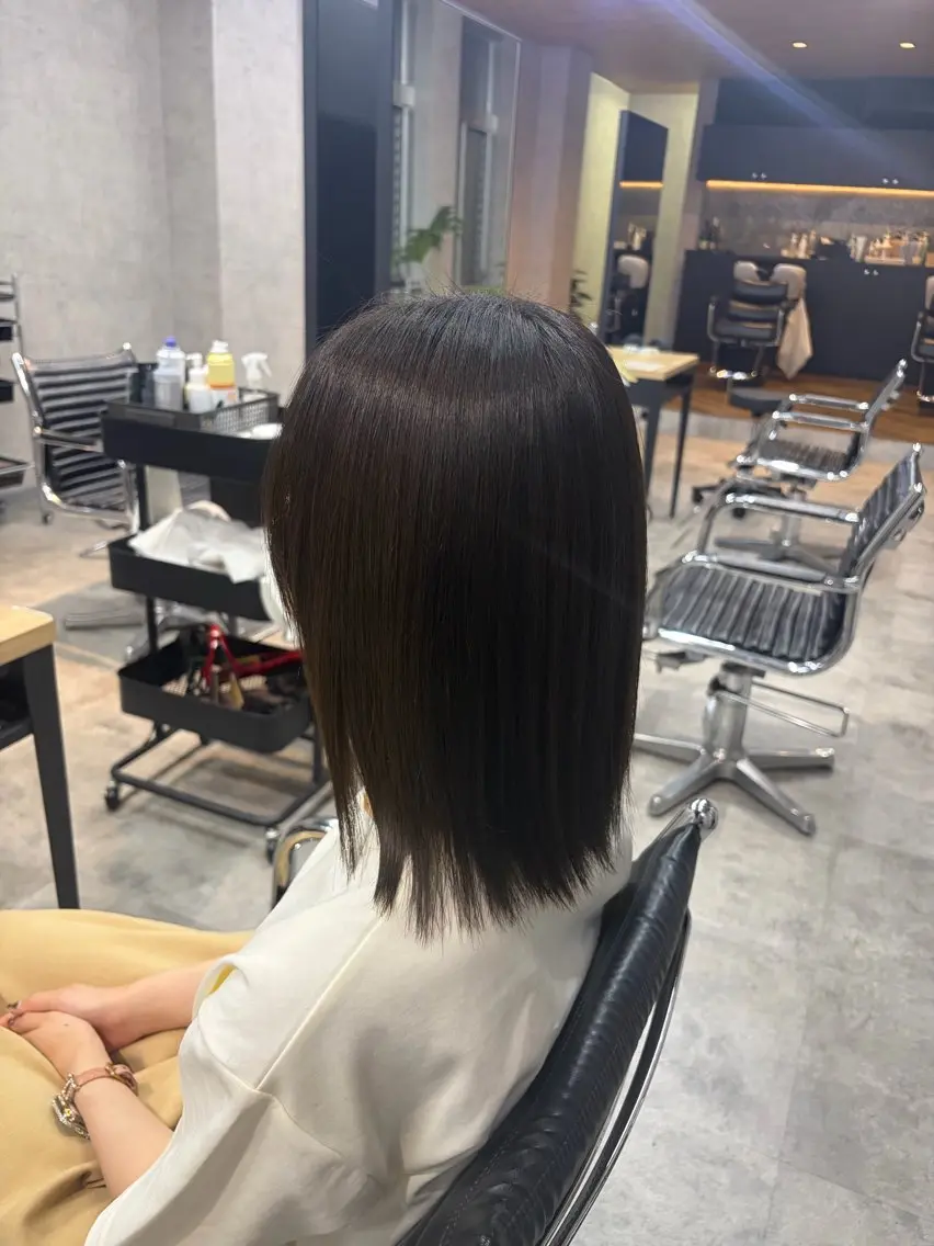 カラー ヘアカラー トリートメント 【SAKURA】 あゆな🎀のヘアスタイル