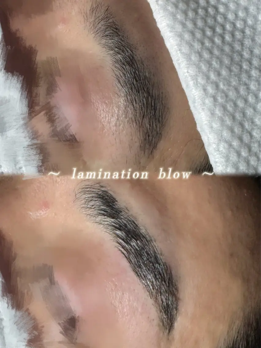 アイブロウWAX＆ラミネーションブロー＆眉毛ティント🤍ྀིの写真