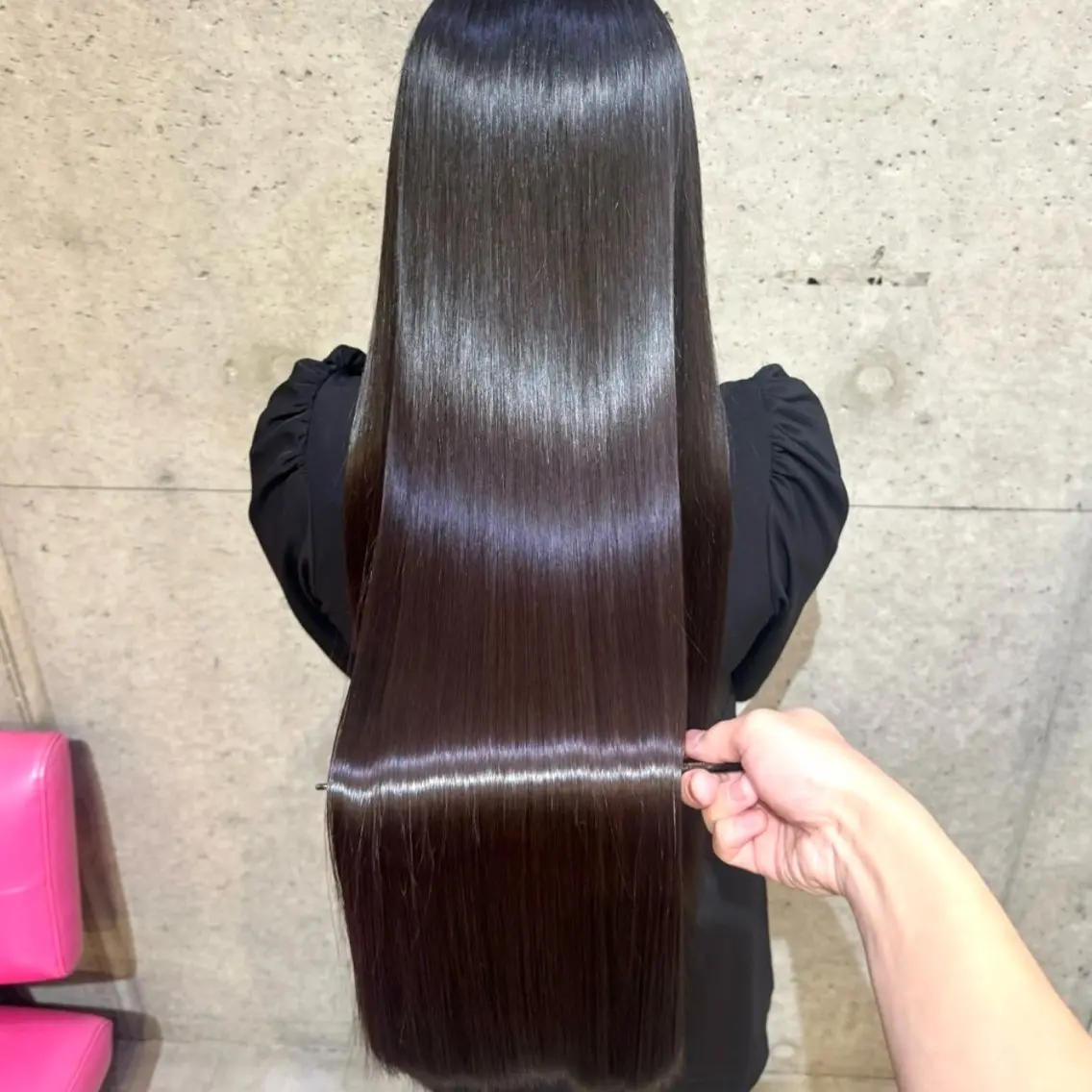 ロング カラー ✨縮毛矯正/髪質改善 錦糸町/松坂拓馬のヘアスタイル