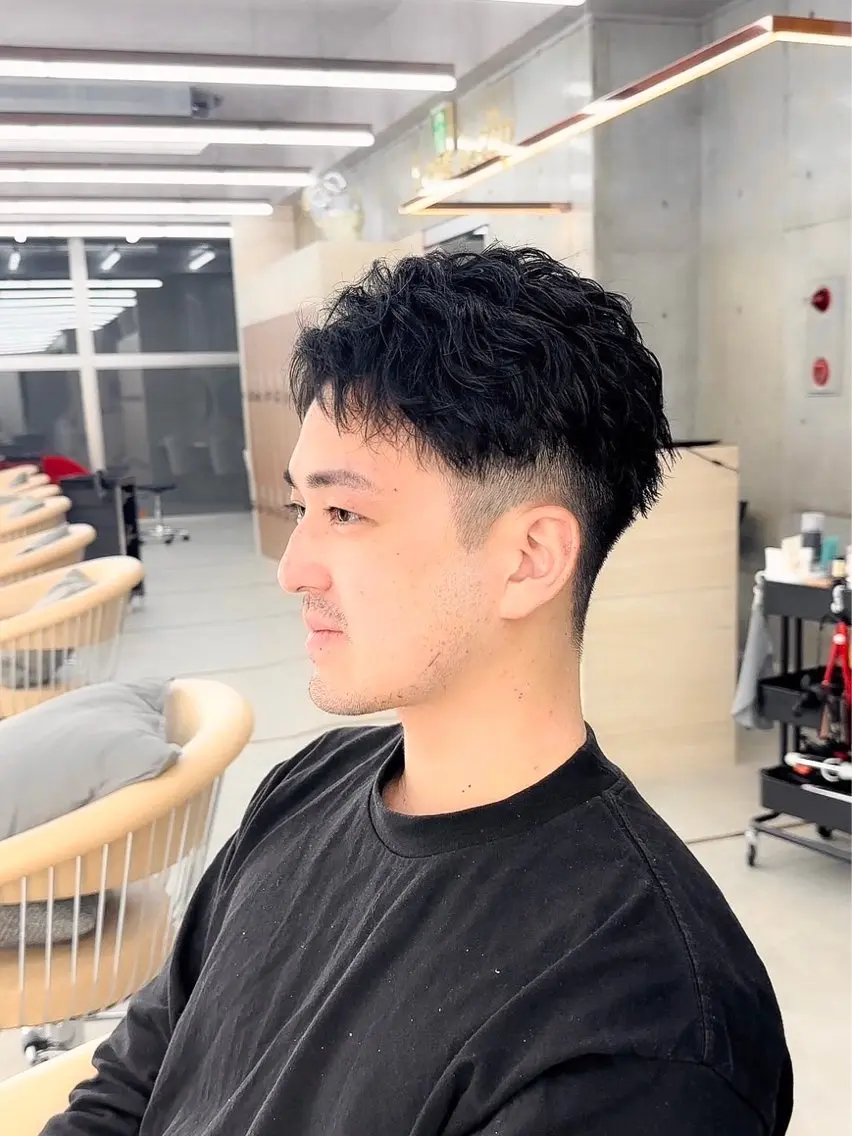 ショート カット トリートメント 【池袋店 店長】伊藤 昂樹/曲がる縮毛矯正のヘアスタイル