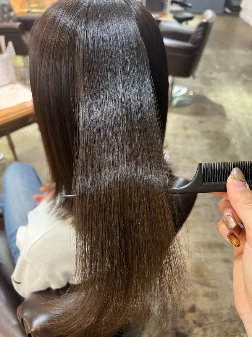 ロング FERIAあべの/ 江嵜文音‪‪♡のヘアスタイル