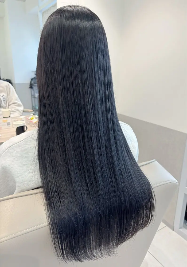 ロング カット ヘアカラー トリートメント ふわっとレイヤー 🪽スガヤハルミのヘアスタイル