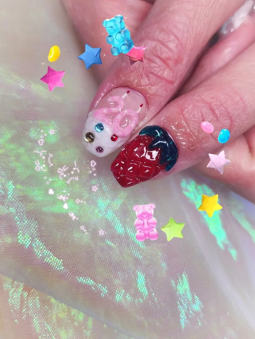 ネイル ハンドネイル 💜bora .のネイルデザイン