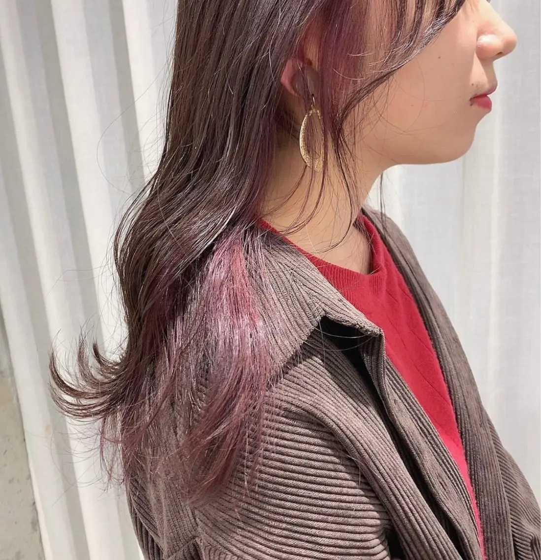 ロング ヘアカラー トリートメント 似合わせヘア🫶🏻 つきいてるみのヘアスタイル