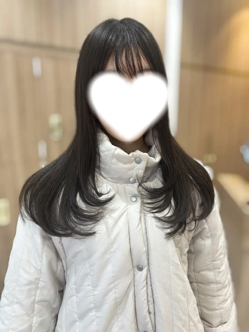 💟うる艶美髪縮毛矯正💟カット可能◎巻ける自然な仕上がり🧝♀️トリートメント付き🧖♀️ロング料金込の写真
