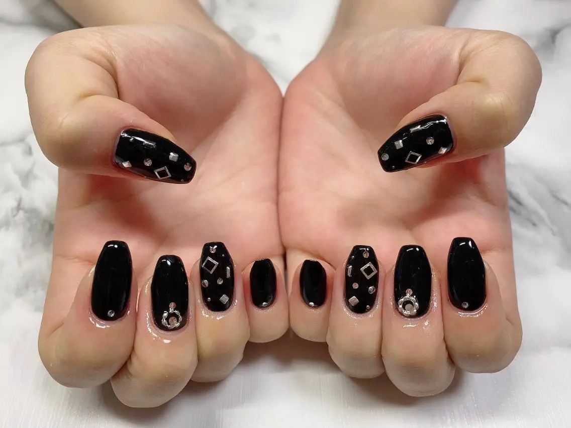 ネイル ワンカラーネイル ストーンネイル ハンドネイル S Nailのネイルデザイン