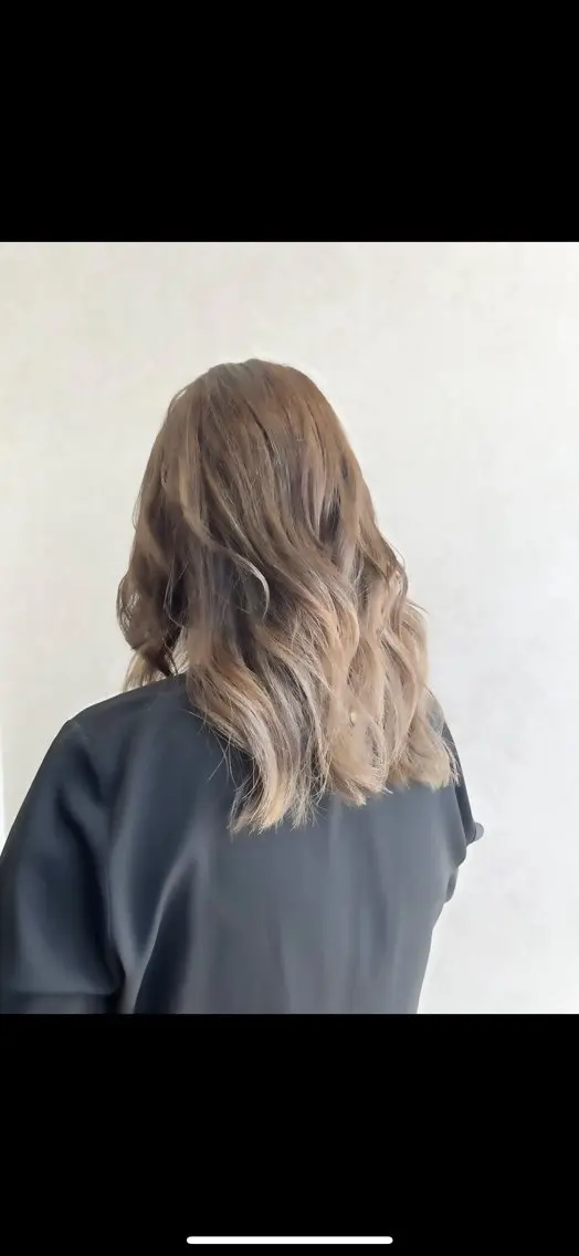 セミロング カラー ヘアカラー トリートメント 🦋モデル募集中 🦋　Misatoのヘアスタイル