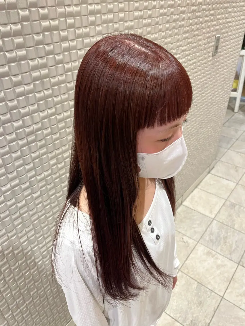 ロング カラー 新宿/ 谷合 玲花のヘアスタイル