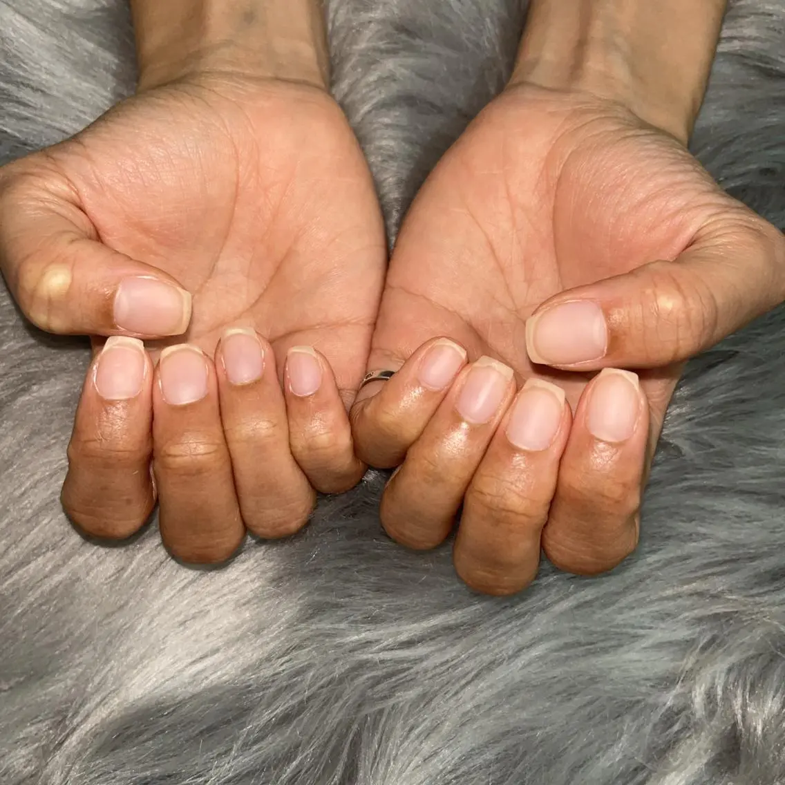 ネイル クリアネイル マットネイル yukina nailのネイルデザイン