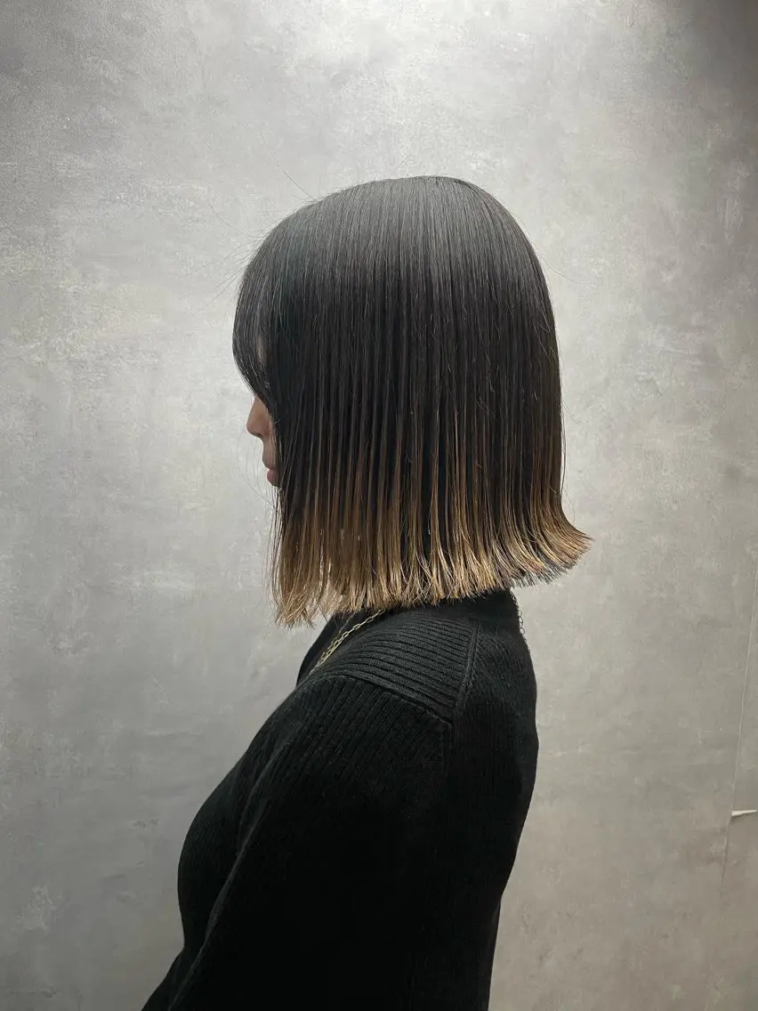 カラー カット✂️ 千夏のヘアスタイル