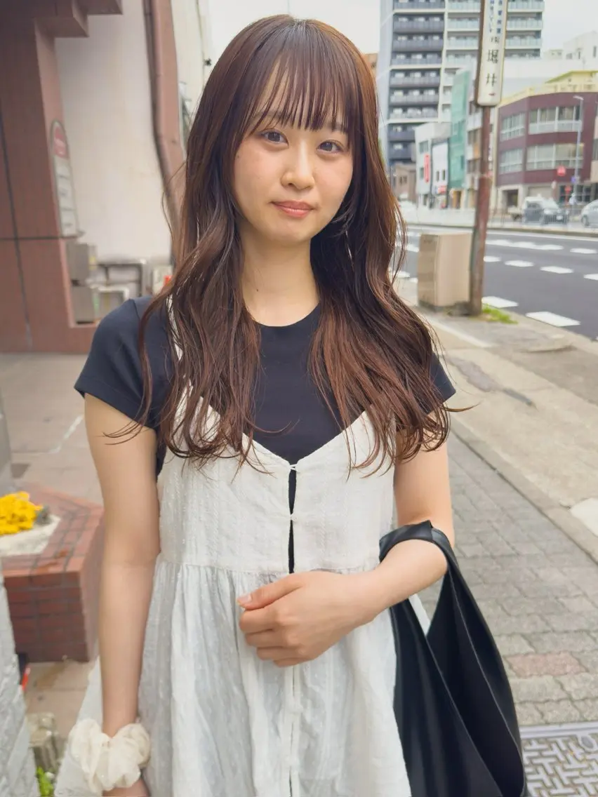 セミロング 米澤 俊輔のヘアスタイル