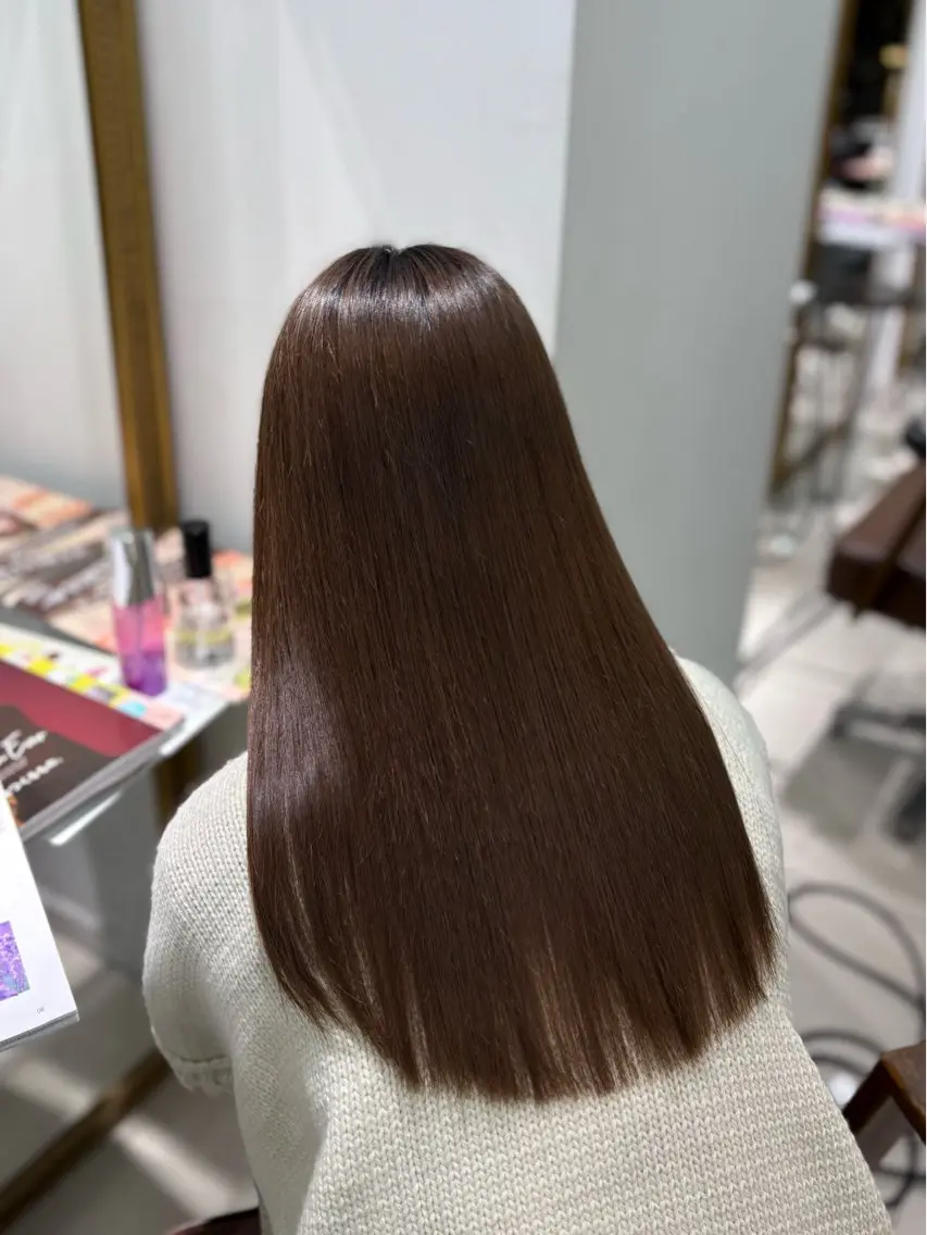 髪質改善トリートメント+整えカット（3cm以下）の写真