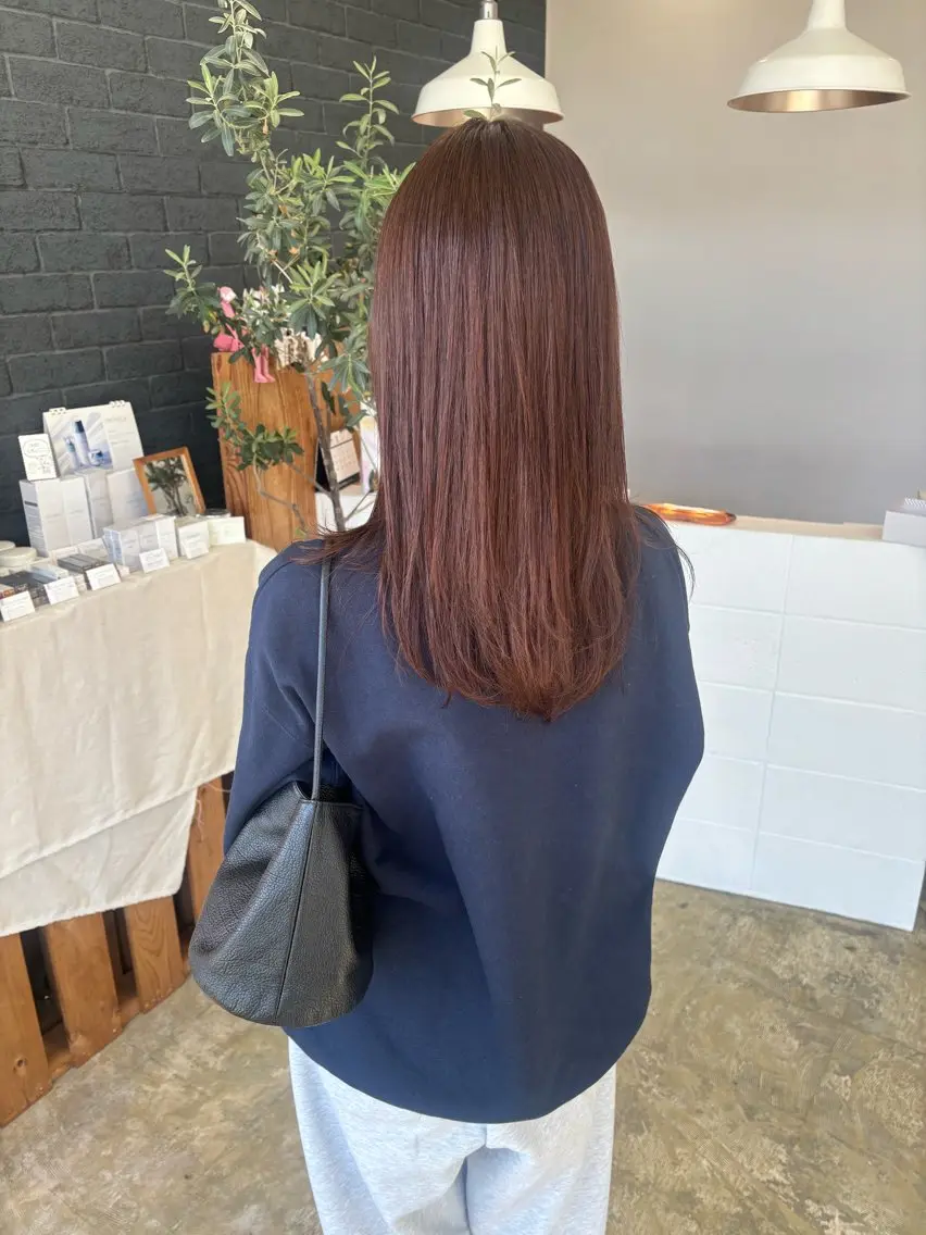 山口限定♪デザインカラー＋3stepトリートメント＋ヘアアレンジ（シャンプーブロー込み）の写真