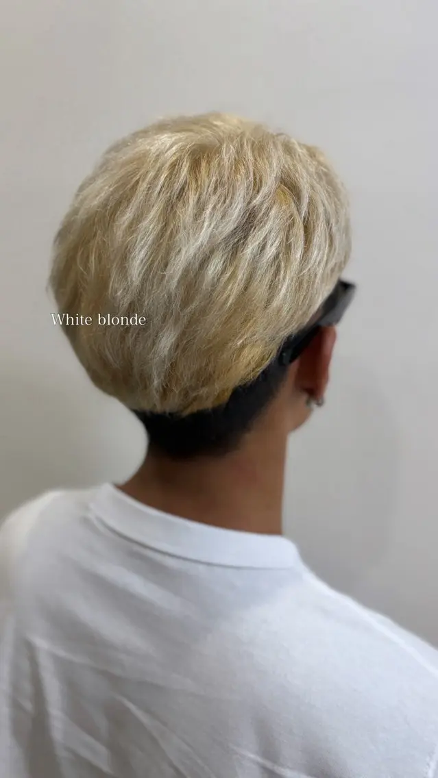 ショート カラー メンズ 【メンズ特化】池袋 韓国スタイル飯塚のヘアスタイル