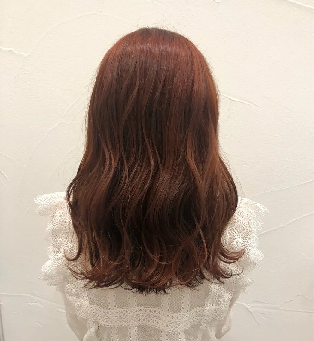セミロング ヘアカラー 🌻Ash 中目黒 暖🌻のヘアスタイル