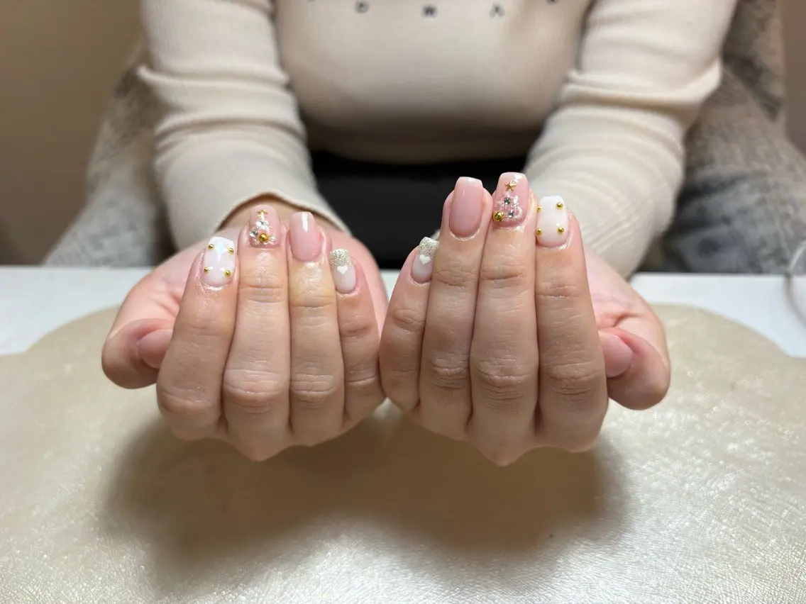 ネイル 冬ネイル クリスマス D.d Ayaのネイルデザイン