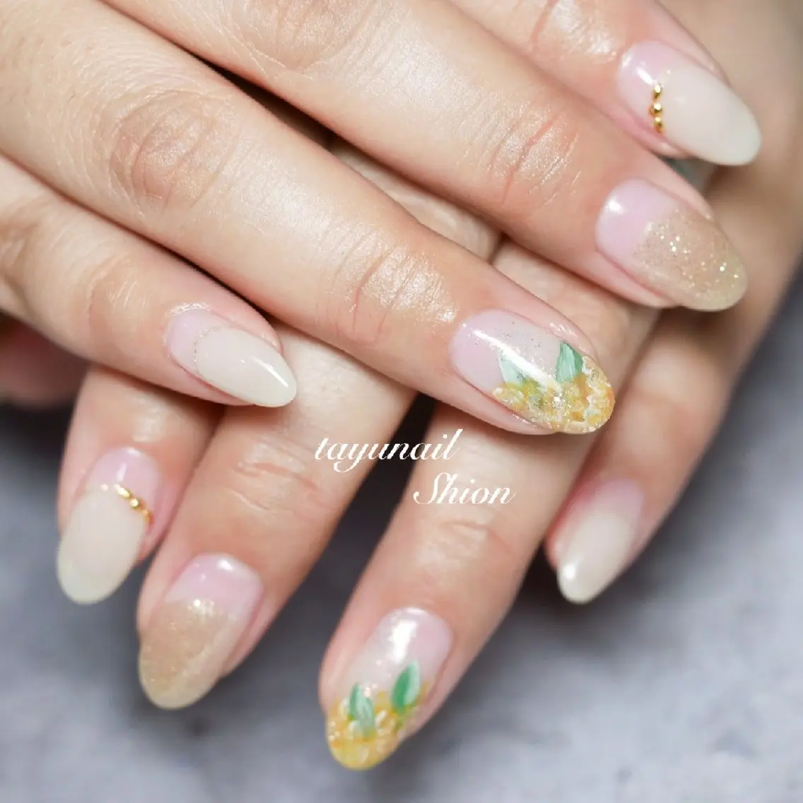 ネイル ジェルネイル パラジェル ネイルサロン 【たゆnail】のネイルデザイン