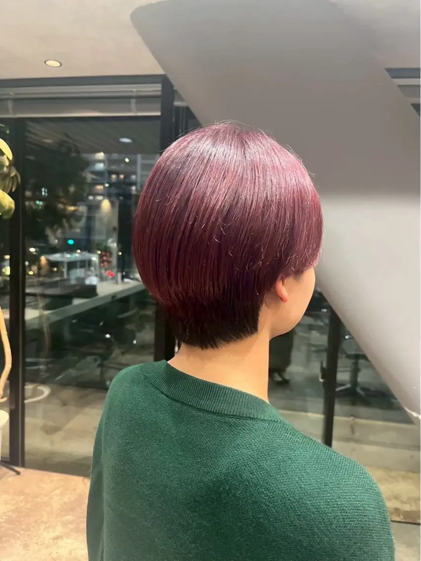 ショート 槇 心乃のヘアスタイル