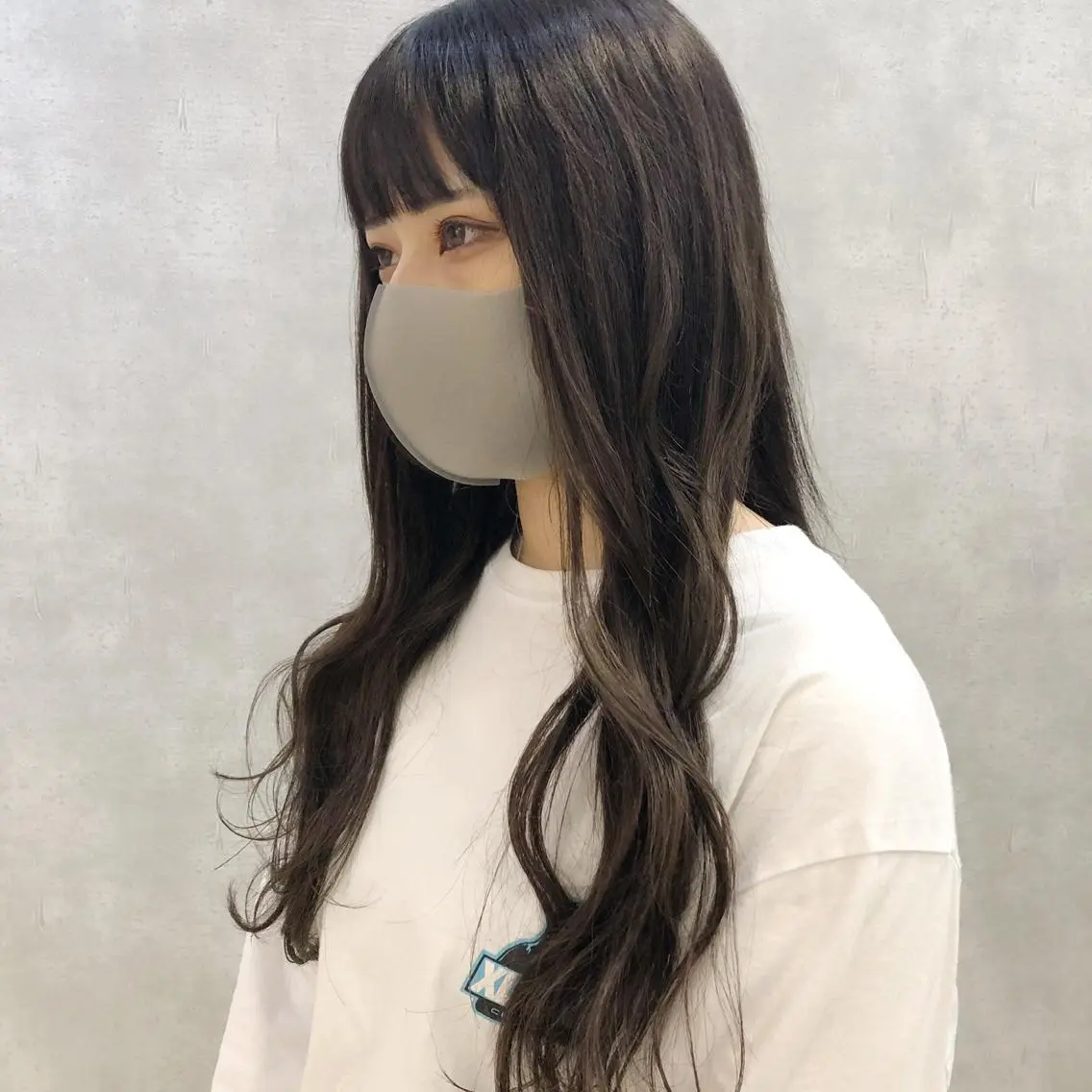 ロング シールエクステ エクステ 國生 香織のヘアスタイル