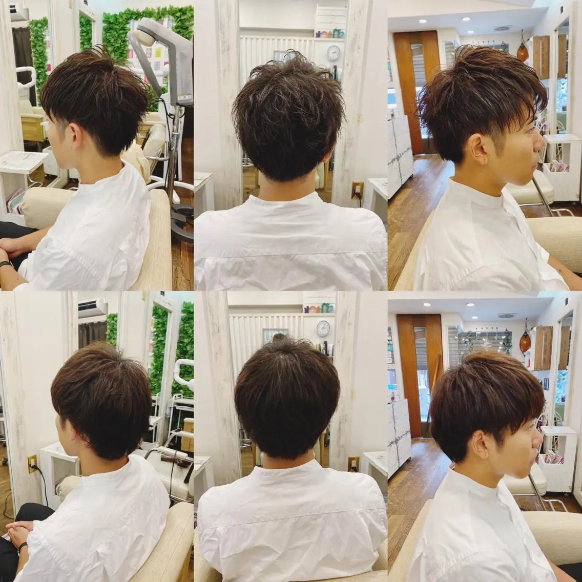ショート メンズ 刈り上げ カット 吉原 頌平のヘアスタイル