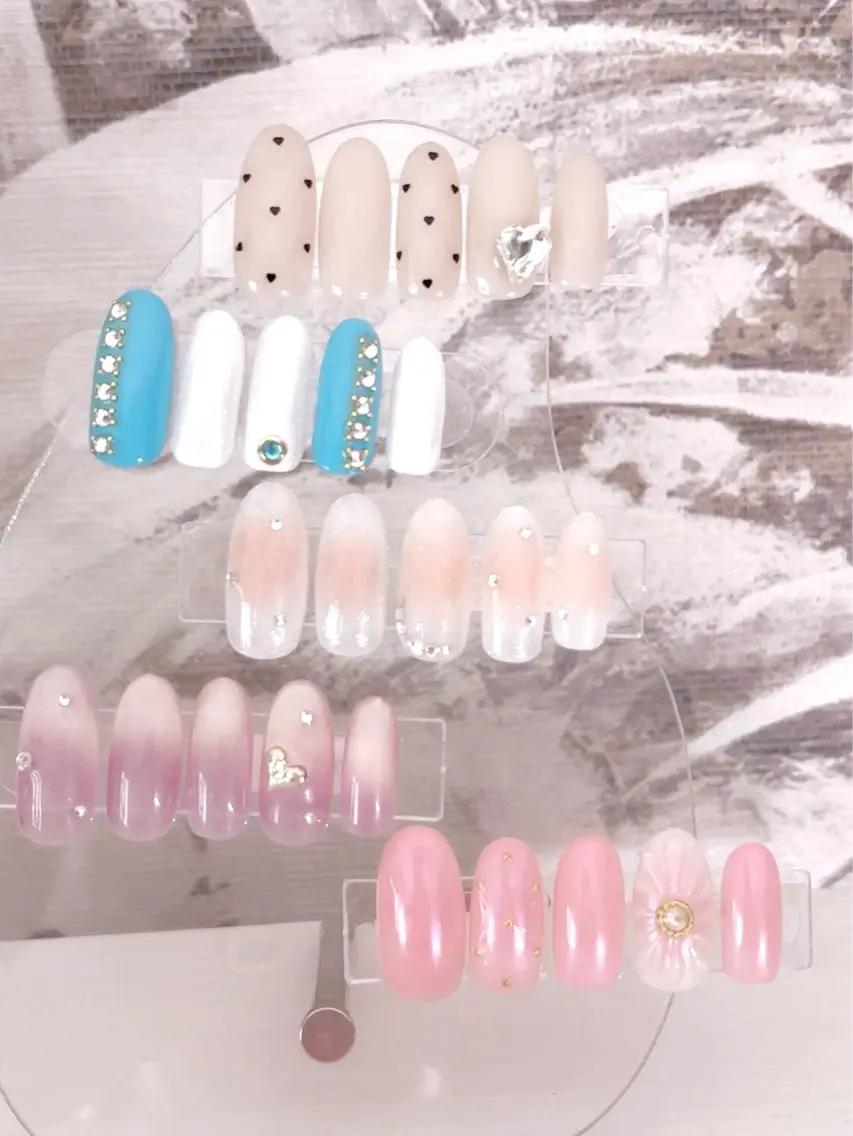 定額アート(ジェルオフあり)の写真