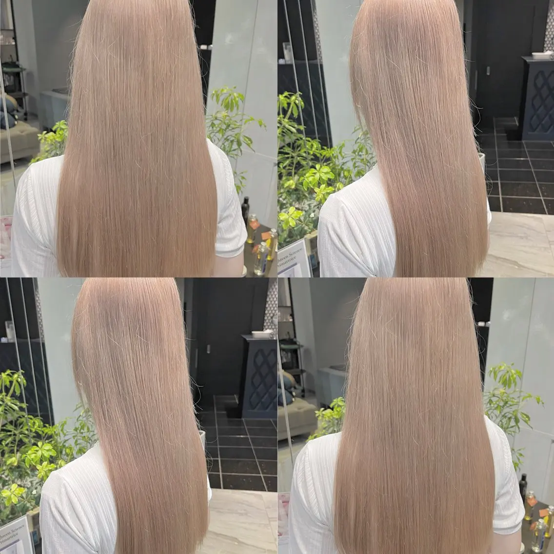 ロング 韓国風ヘア ヘアカラー トリートメント YUTO 韓国美容師 레이어드컷,韓国ヘアのヘアスタイル