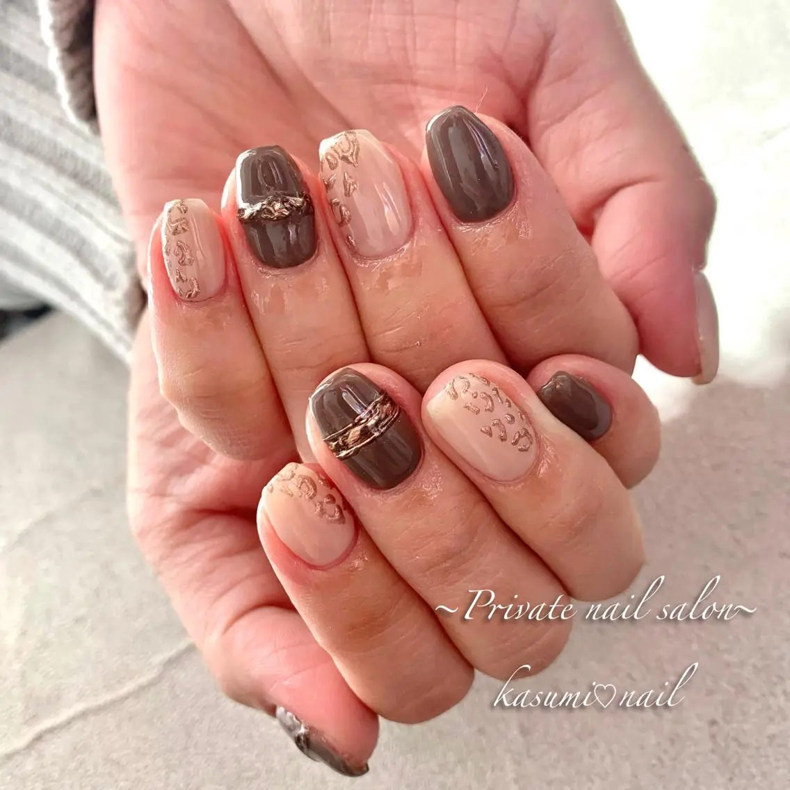 ネイル アートネイル ラメ(グリッター) マグネットネイル ミラーネイル ニュアンスネイル KASUMI♡ Nailのネイルデザイン