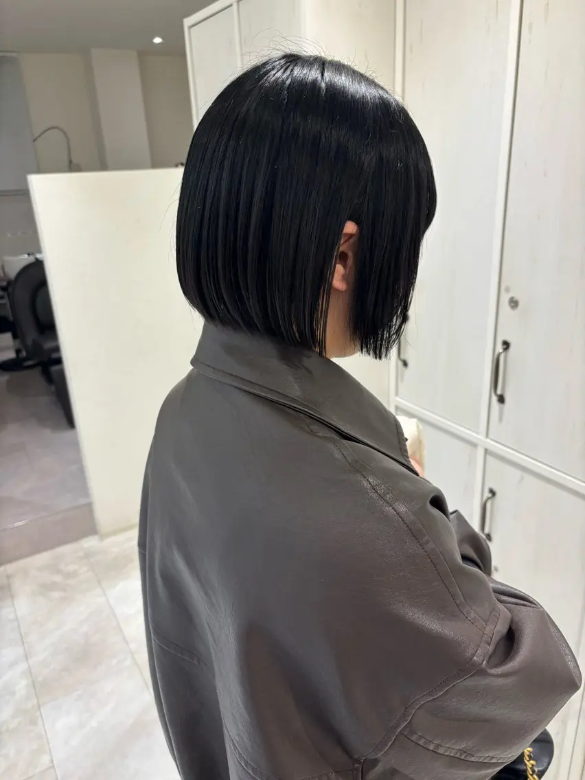 ショート カラー ボブ 🌟当日予約OK🌟 西野楓加のヘアスタイル