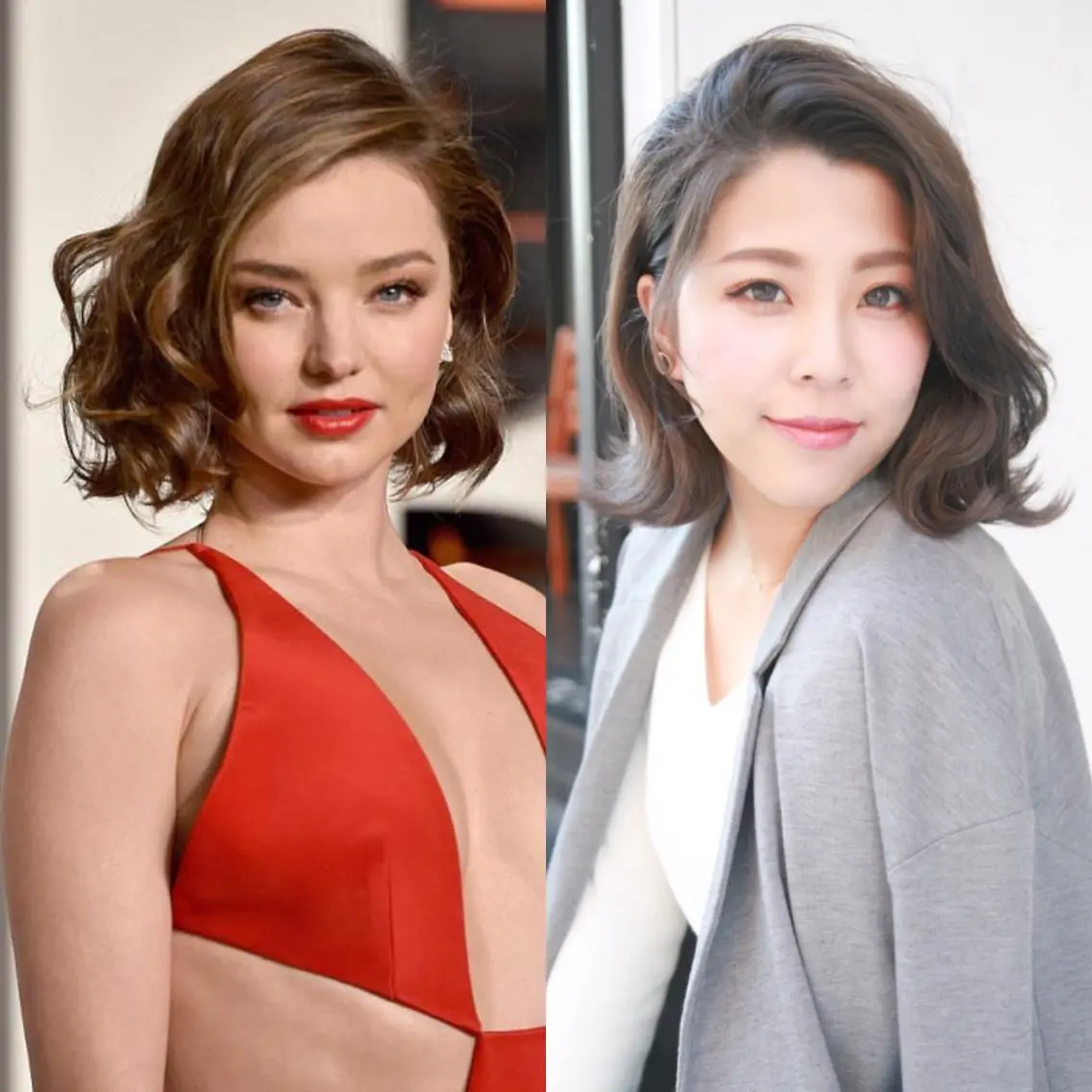 ミディアム 髪質改善縮毛矯正 専門店のヘアスタイル