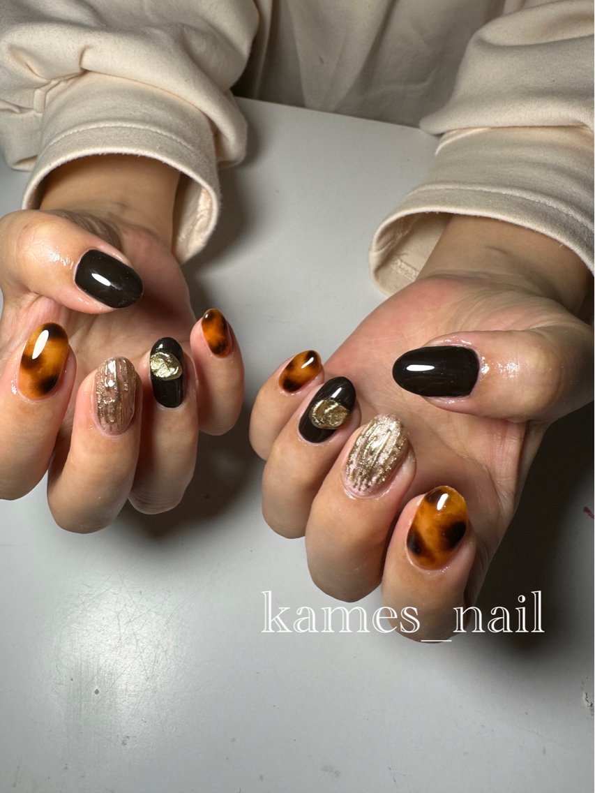 ネイル ハンドネイル kame カメのネイルデザイン