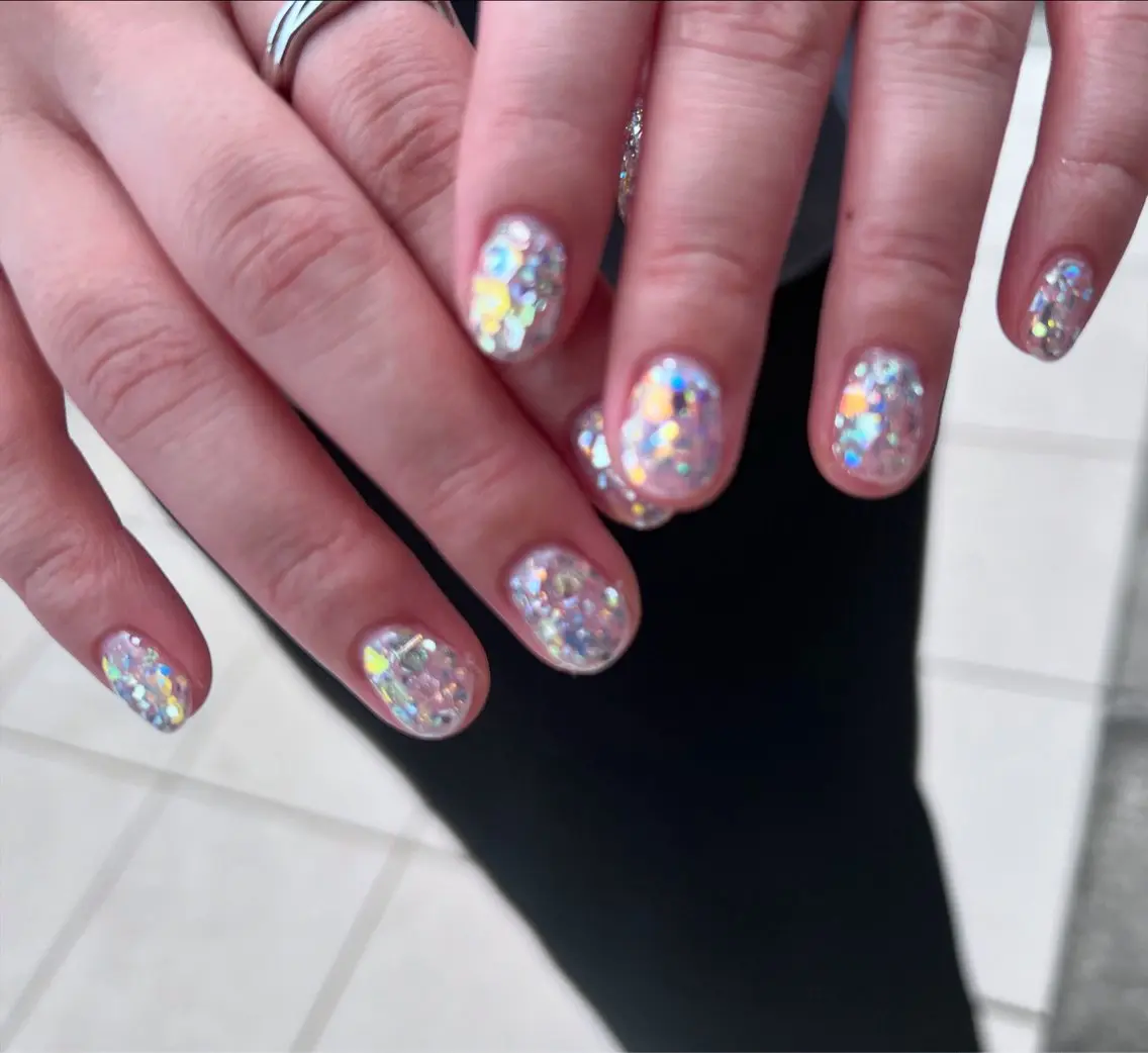 ネイル ラメ(グリッター) charmant nailのネイルデザイン