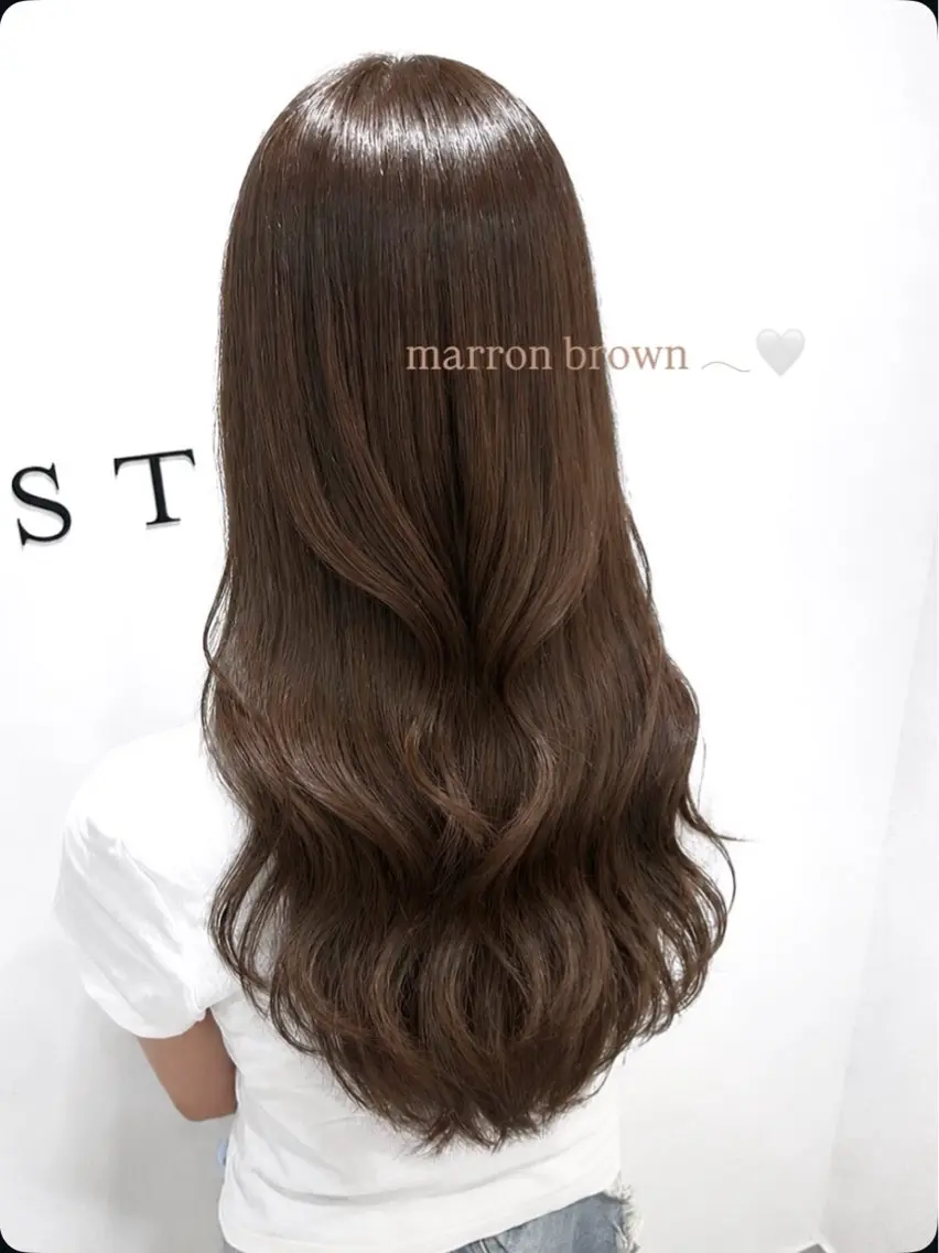 カラー ベージュカラー 黒髪 ブリーチ ブラウンカラー 透明感カラー ヘアカラー トリートメント ヘアセット/ミニボブ /レイヤー 山田寛菜のヘアスタイル