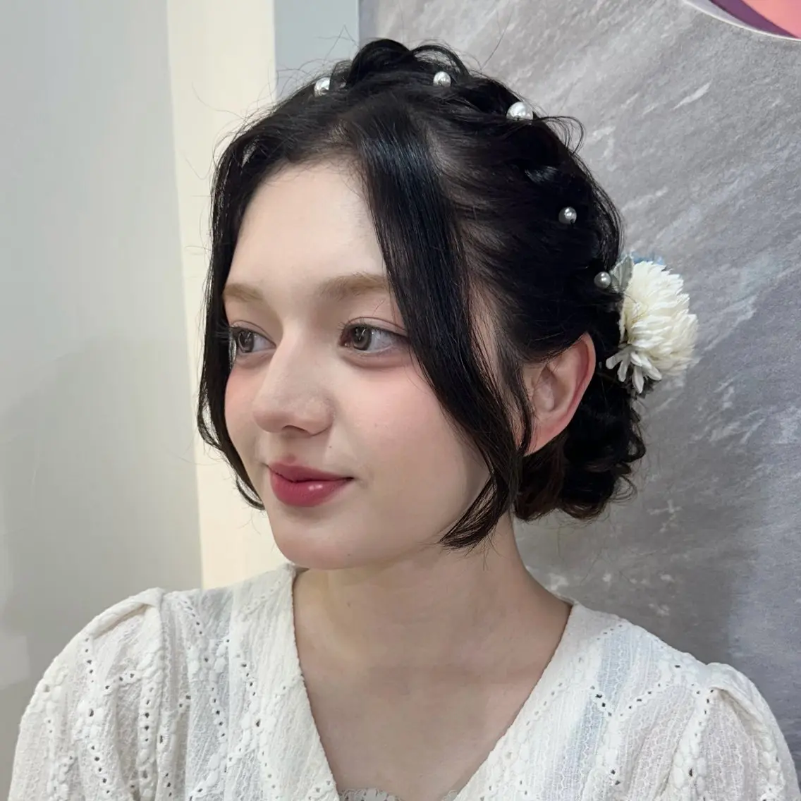 ヘアアレンジ Rio🎀ブリーチ なし透明感♡顔周り♡のヘアスタイル