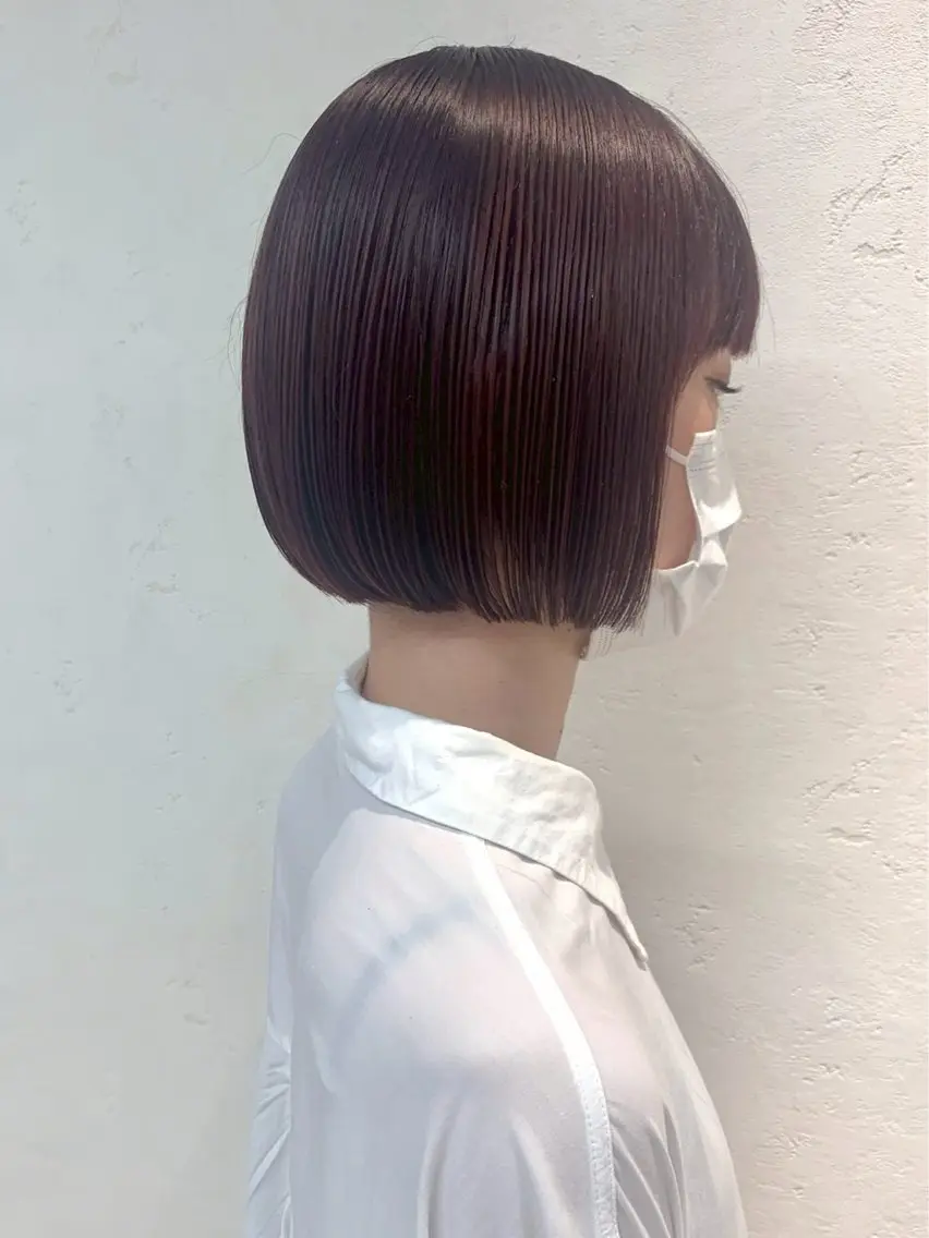 ショート カット ヘッドスパ ボブ/透明感カラー /さちかのヘアスタイル