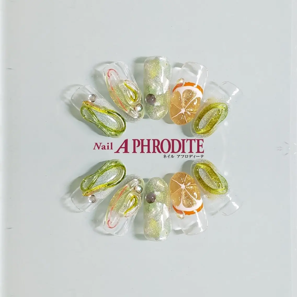 ネイル ジェルネイル ニュアンスネイル スカルプネイル ソフトジェル ネイルチップ ハンドネイル Nail  Aphroditeのネイルデザイン
