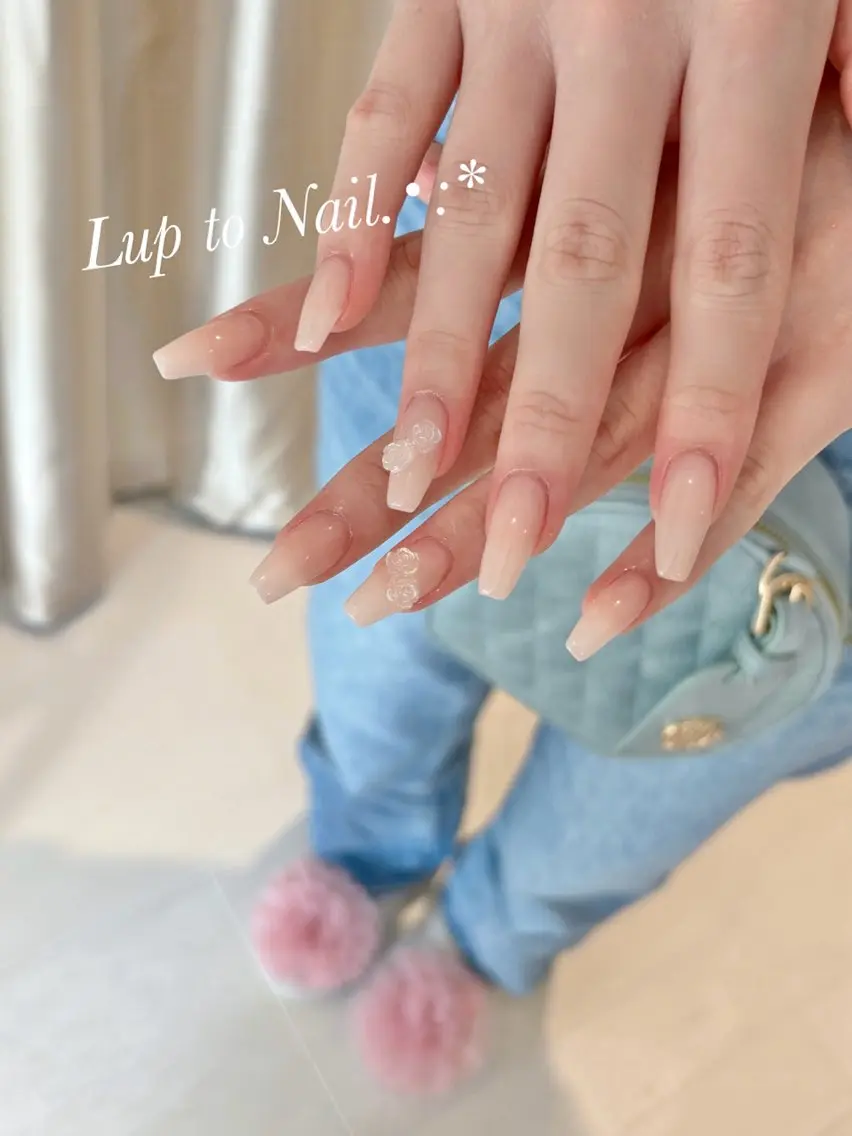 ネイル 春ネイル ハンドネイル Lupto nail 【Jr.リカ】のネイルデザイン