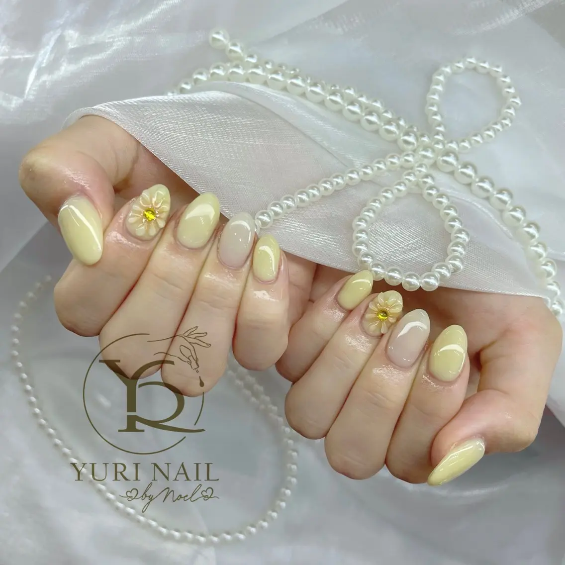 ネイル チークネイル フットネイル フレンチネイル グラデーション キラキラネイル ハンドネイル フットネイル ハンドケア YURI Nail Funabashiのネイルデザイン