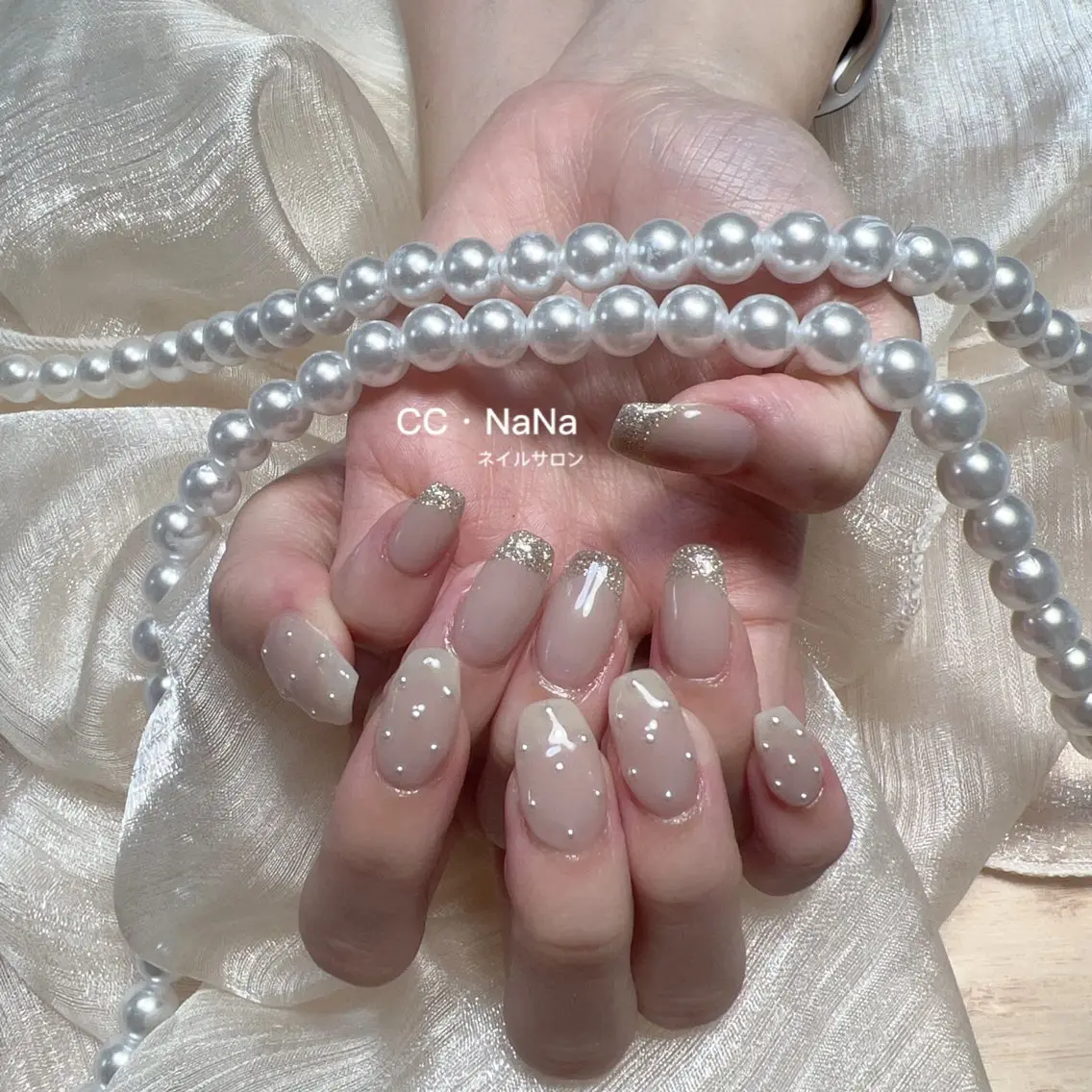 ネイル 持ち込み ハンドネイル 💎CC・NaNa 韓国風ネイル🌙Cのネイルデザイン