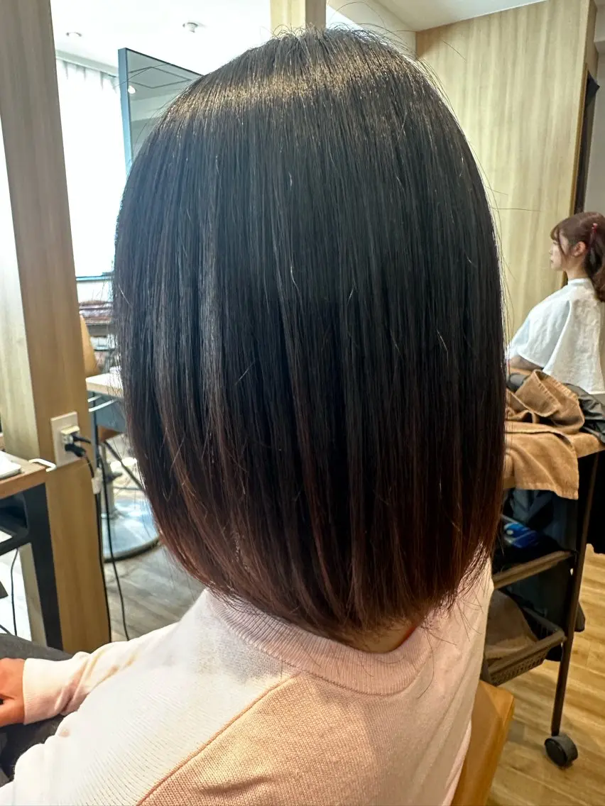 ミディアム パーマ 縮毛矯正 ✨✂️Nori ✂️✨のヘアスタイル