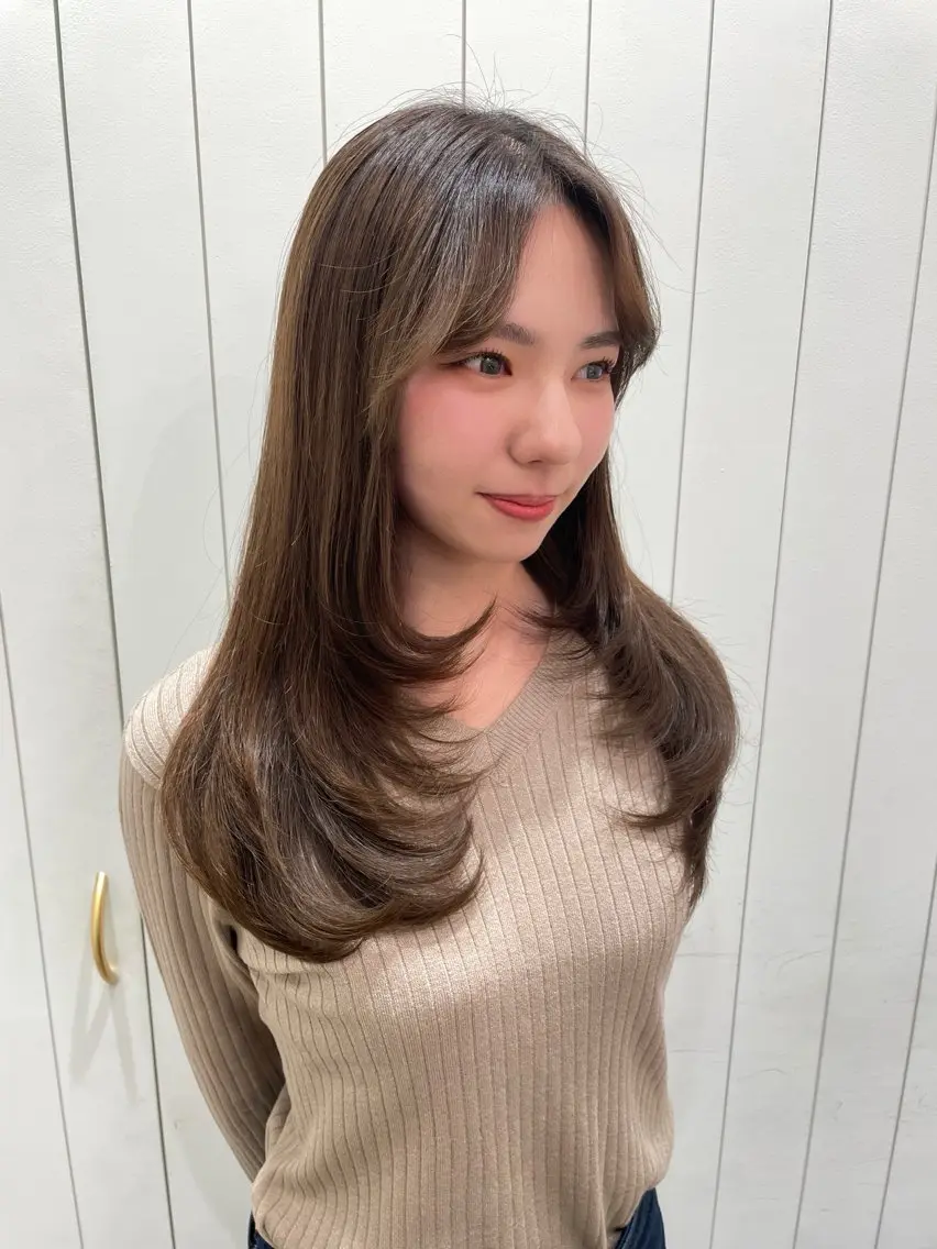 🩶韓国風カット・レイヤーカット🩶の写真